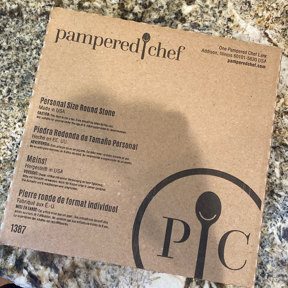 Pampered Chef Personal Pizza Stone